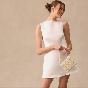 Reformation Zenni White Mini Dress